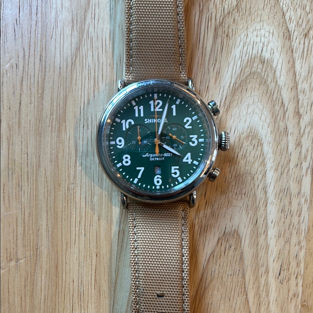 Shinola Argonite 5021 Chronograph